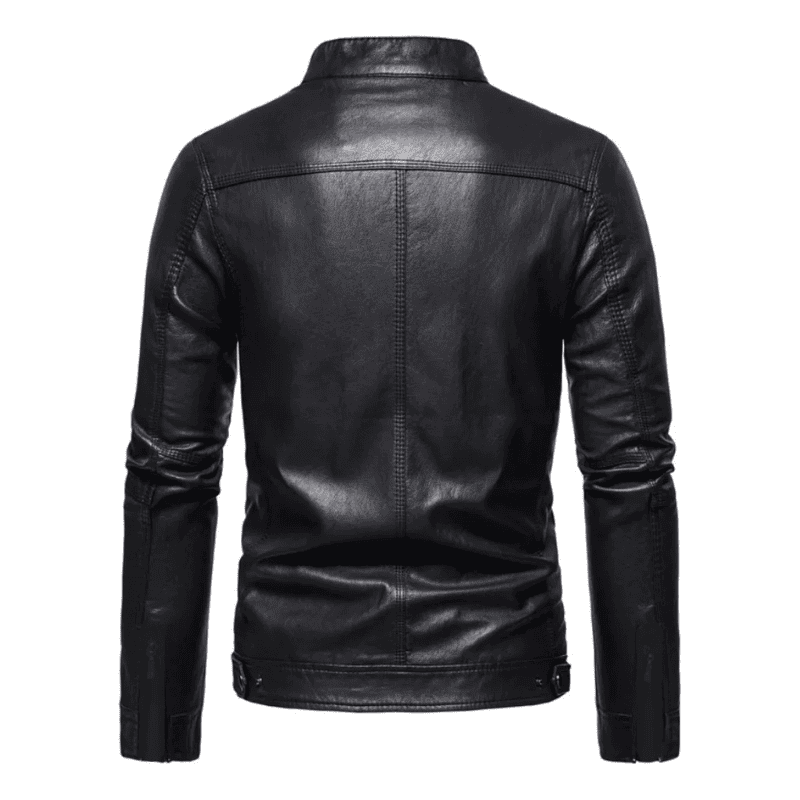 Jaqueta de Couro Masculina - Racer Urban